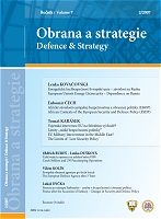 					View Vol. 1 No. 1 (2001): Obrana a strategie
				